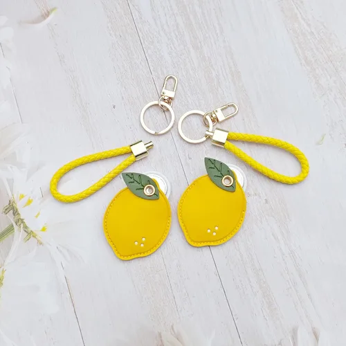Vista 15 de CATCH ON Paquete de 2 fundas de cuero para Airtag para llavero, bonitos accesorios Kawaii adecuados para Airtag