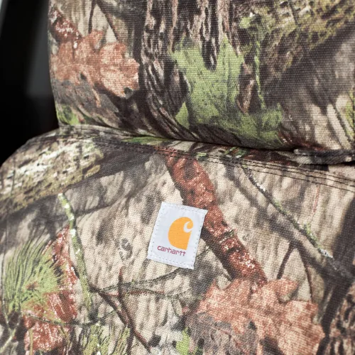 Vista 4 de Covercraft Mossy Oak Camo Carhartt SeatSaver - Fundas de asiento personalizadas para Ford F-150 2009-2014 y F-250/F-350 2011-2016