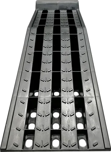 Vista 8 de Ironton Poly - Juego de rampas para automóvil, 12,000 libras GVW, 35.5 pulgadas de largo x 12 pulgadas de ancho, 2 unidades.