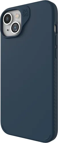 Vista 11 de [Usado] ZAGG Manhattan Snap - Funda para iPhone 15 Pro, funda de silicona de alta calidad, material de grafeno duradero, superficie lisa con un Negro