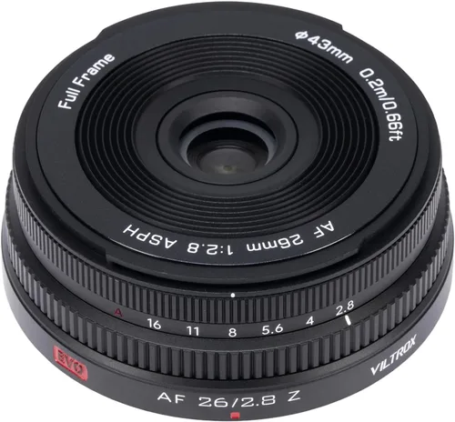 Vista 6 de VILTROX Lente para panqueques F2.8 EVO Z de 1.024 in para Nikon Z