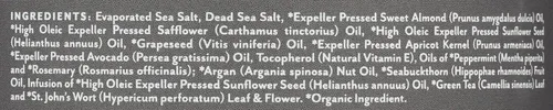 Vista 3 de Soothing Touch Scrub Sal orgánica a base de hierbas, menta y romero, 10 onzas