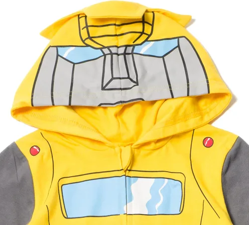Vista 3 de Transformers Optimus Prime - Overol de disfraz con cremallera para niños pequeños y grandes