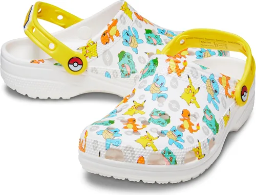 Vista 7 de Crocs Zuecos clásicos de Pokémon unisex para adultos