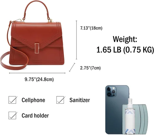 Vista 3 de Scarleton Top Handle Satchel Purses for Women Shoulder Bag Purse Crossbody Bags for Women Handbags for Women H2083
