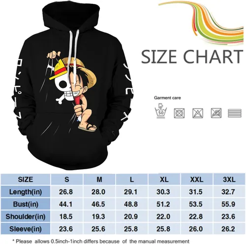 Vista 4 de RHESHIN Sudadera con capucha para hombre, diseño de anime, moda juvenil con capucha para adultos, sudadera con capucha