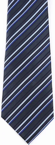 Vista 41 de Secdtie Corbata clásica de seda tejida jacquard a rayas para hombre