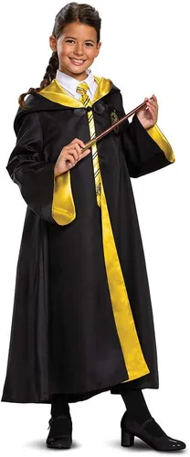Vista 6 de Harry Potter Hogwarts - Bata clásica para niños, disfraz, accesorio