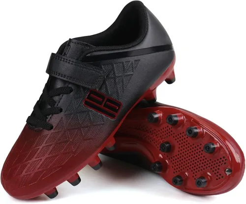 Vista 5 de brooman Zapatos deportivos de fútbol para niños y niñas, para exteriores