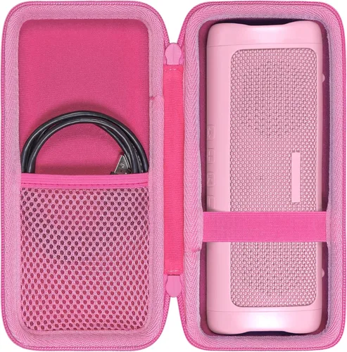 Vista 12 de co2CREA Estuche rígido de repuesto para altavoz Bluetooth BolaButty X-GO C27C IPX5 impermeable (negro)