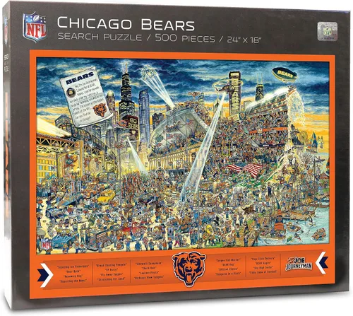 Vista 27 de YouTheFan NFL Joe Journeyman - Rompecabezas de equipo de 500 piezas de 18 x 24 pulgadas