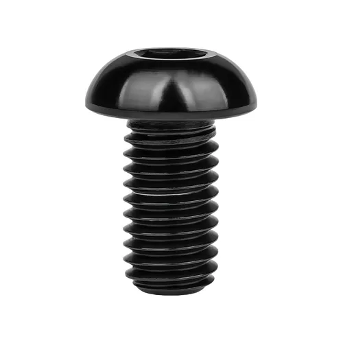 Vista 3 de Tornillos de titanio M8 con cabeza de botón, paquete de 4 (M8x15mm, negro) 15 20 25 30 1.378 in disponible para modificaciones de coches