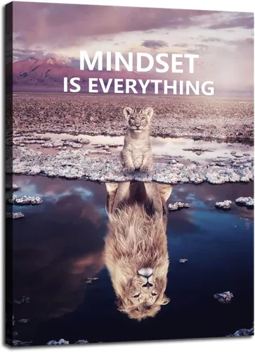 Vista 33 de Lienzo inspirador para pared, póster inspirador de águila animal, emprendedor, cita positiva, ilustración, decoración de oficina, marco de regalo