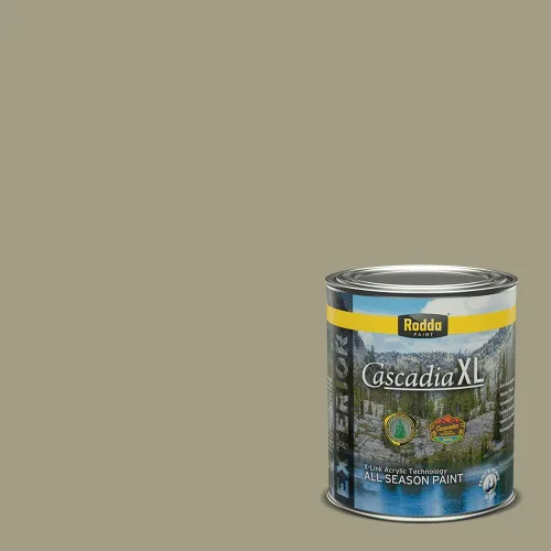 Vista 118 de Rodda Paint CASCADIA XL - Pintura e imprimación satinada para exteriores en uno, cuarto de galón, azul Madonna