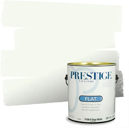 Vista 24 de PRESTIGE Pintura exterior e imprimación en uno, aventura, plano, 1 galón