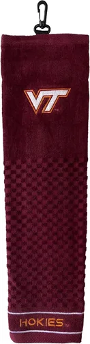 Vista 68 de Team Golf NCAA Texas A&M Aggies Toalla de golf bordada, diseño a cuadros y logotipo bordado