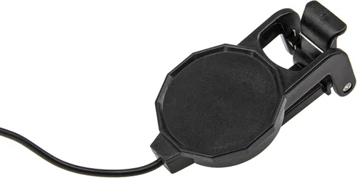 Vista 4 de 1 pastilla Yootones con clip con conector de audio compatible con guitarra acústica, violín, banjo ukelele (negro)