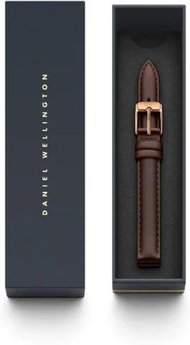 Vista 3 de Daniel Wellington Correa de reloj de cuero italiano Petite Bristol