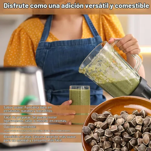 Vista 6 de Moringa Seeds sin alas, 16 onzas / 1 libra, variedad PKM1, aperitivos comestibles, plantación, Moringa Oleifera, Malunggay, Semillas de Moringa