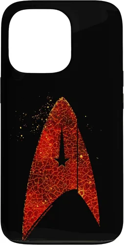 Vista 10 de Star Trek: Discovery On Fire Command Insignia - Carcasa para iPhone 17