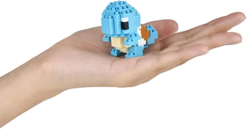 Vista 6 de Nanoblock - Squirtle, kit de construcción de Pokémon (NBPM_004)