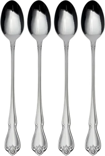 Vista 11 de Oneida B552020A True Rose - Juego de cubiertos de 20 piezas para uso diario, servicio para 4 mirror finish, dishwasher safe includes knives