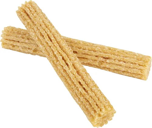 Vista 5 de SmartBones Palitos estilo Churro, 14 unidades, hechos con mantequilla de maní real, masticables sin piel cruda para perros