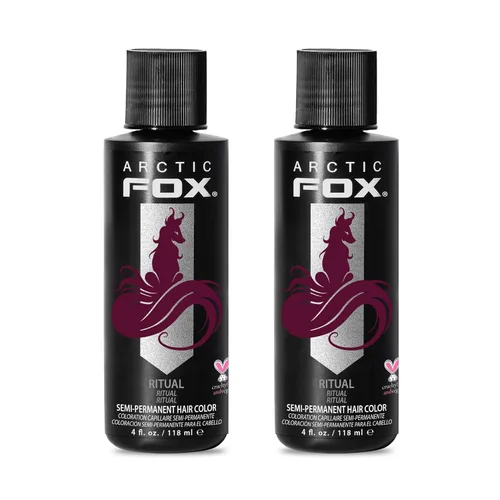 Vista 66 de Arctic Fox Tinte semipermanente para el cabello Apricot Anarchy, vegano, sin crueldad, sin amoníaco, 5.6 onzas líquidas
