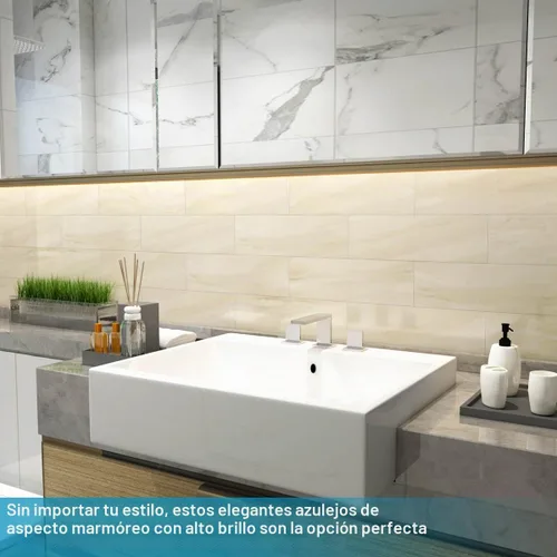 Vista 4 de BeNice Salpicaduras para despegar y pegar para azulejos de cocina, azulejos para despegar y pegar para paredes, calcomanías de azulejos Travertino