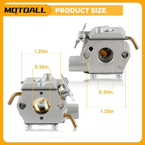 Vista 3 de MOTOALL 753-04333 Kit de carburador para MTD Ryobi 700r 720r 775r 704r 750r 280r 310BVR 410r 600r 704r 705r 766r 766r 767r 790r recortadora