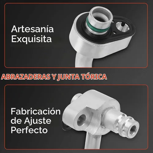 Vista 3 de A-Premium Conjunto de manguera de línea de descarga de A/C compatible con Dodge y Chrysler