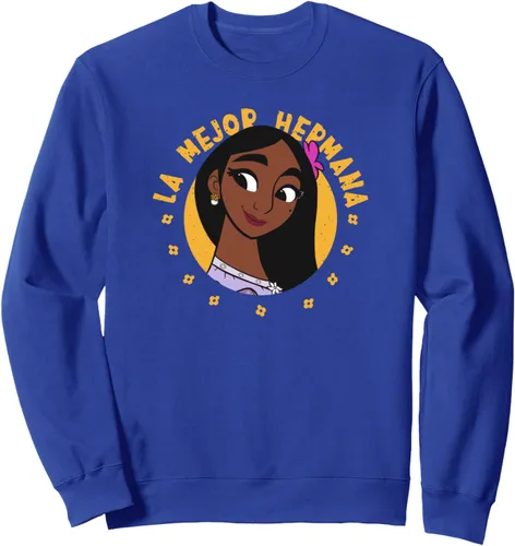 Vista 4 de Disney Encanto La Mejor Hermana Isabela Sweatshirt Jaspeado Oscuro