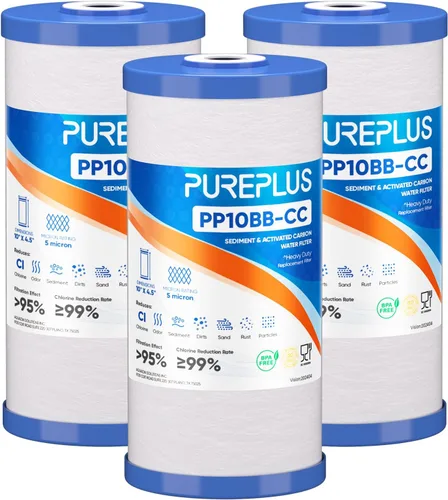 Vista 16 de PUREPLUS Filtro de agua de reducción de metales pesados para toda la casa