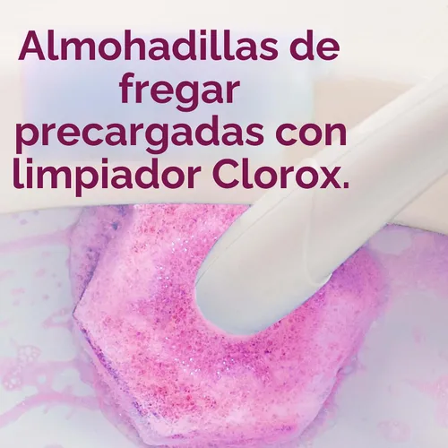 Vista 2 de Clorox Scentiva ToiletWand - Recambios de Cherry Blossom y Peach, 10