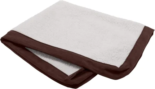 Vista 7 de Furhaven - Funda de repuesto para cama de perro resistente al agua, interior/exterior, con logo, Oxford Polycanvas, lavable - Castaño, jumbo plus