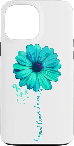 Vista 24 de Cervical Cancer Awareness Family Case Survivor Pretty Gift Case for iPhone 17