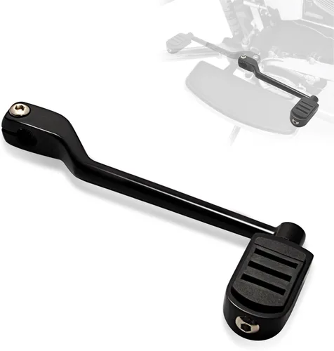 Vista 9 de FOVPLUE Palancas de cambio de talón/punta con clavijas de cambio, clavijas de cambio delanteras y traseras para Harley '86-'17 FL Softail