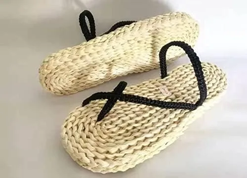 Vista 4 de Accesorios de cosplay de anime Monkey D Luffy Sandalias de paja Sandalias de fiesta
