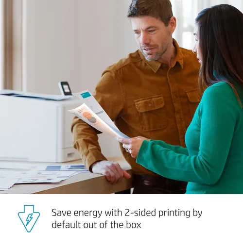 Vista 6 de Impresora HP Color LaserJet Pro M454dw (W1Y45A), Blanco