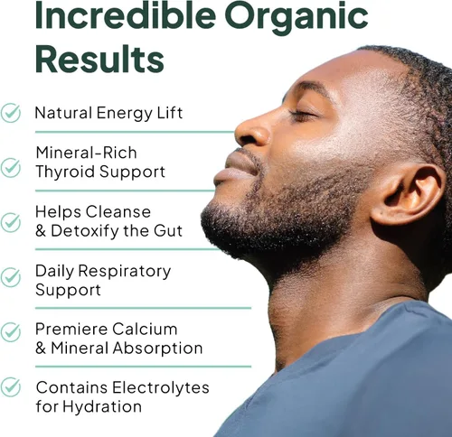 Vista 7 de Ultimate Immune Support Complex Cápsulas orgánicas de cúrcuma, musgo marino y ashwagandha de 1000 mg con vitamina C, 70 píldoras veganas