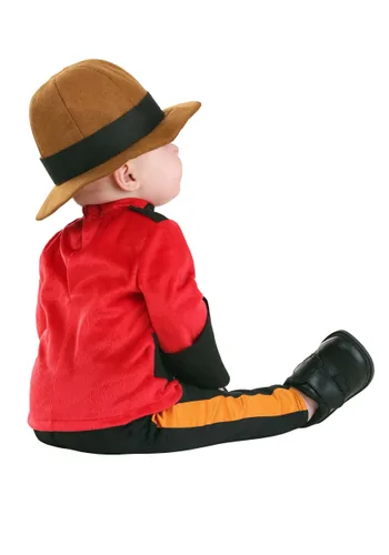 Vista 2 de Disfraz de Mountie Canadiense para Bebés Multicolor