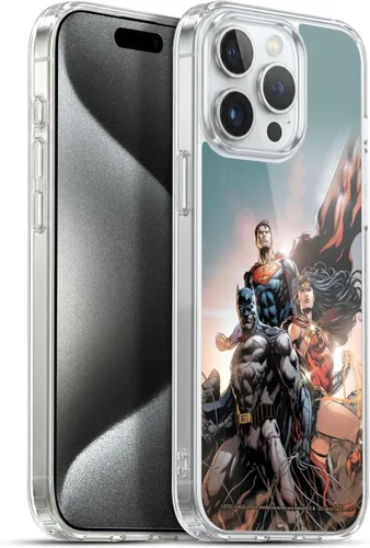 Vista 9 de Head Case Designs Funda de gel con licencia oficial de la Liga de la Justicia DC Comics #10 Darkseid War Comic Book Cover