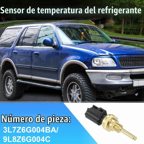 Vista 2 de uxcell Sensor de temperatura del refrigerante del motor 3L7Z6G004BA
