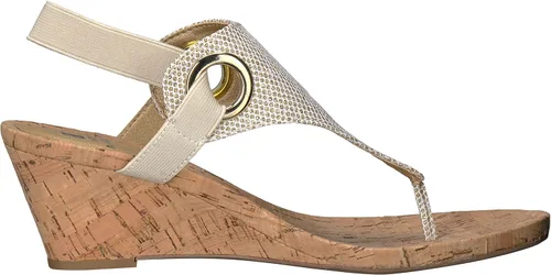 Vista 6 de WHITE MOUNTAIN Sandalias de cuña Aida para mujer