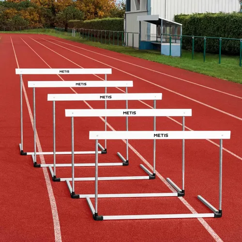 Vista 8 de METIS Alloy Hurdles - Equipo de pista y campo ajustable de alta calidad para atletas jóvenes y mayores Disponible en paquetes de 1, 5 o 10