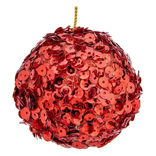 Vista 2 de Bolas de Navidad Krist+ Rojo Plástico Ø 10 cm 6