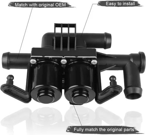 Vista 7 de JDMON Compatible con válvula de control del calentador BMW F01 F02 F10 F11 F12 520i 523i 528i 535i 550i 640i 650i 740i 740Li 750i 750Li 760Li