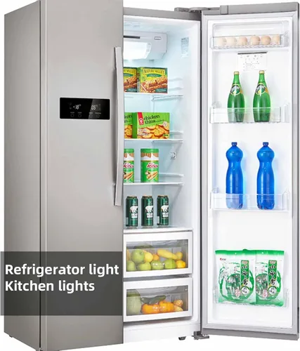 Vista 2 de Bombilla LED AC 100-265 V 3.5 W de repuesto para refrigerador KEI D34l luz blanca diurna 6000K E26 40W equivalente a halógeno 500Lm T10 bombillas