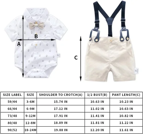 Vista 7 de Conjunto de traje de caballero para bebé niño