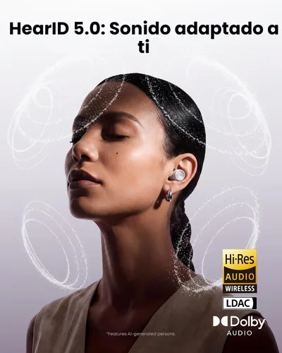 Vista 6 de Soundcore Anker Liberty Buds 2 Auriculares inalámbricos con cancelación de Blanco